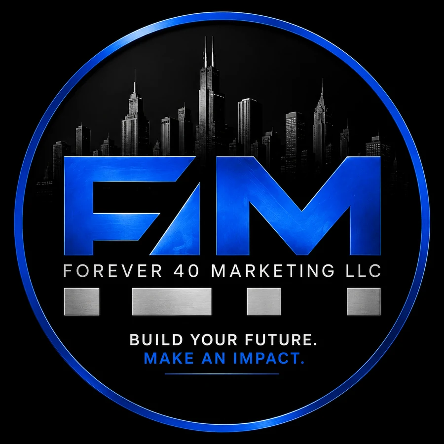 Forever 40 Marketing logo