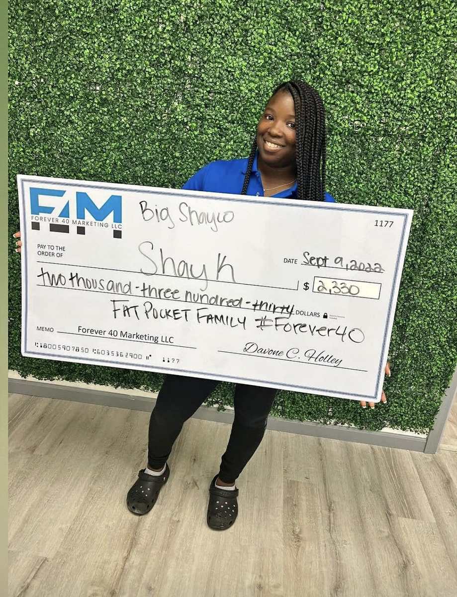 Forever 40 Marketing team win photo