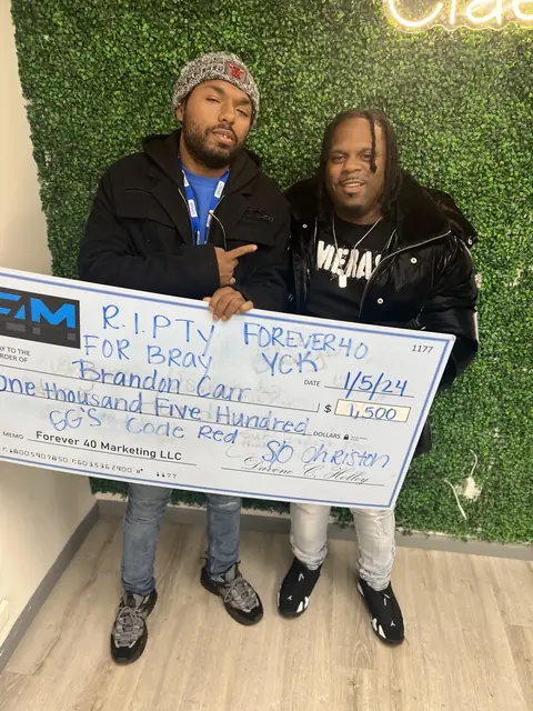 Forever 40 Marketing team win photo