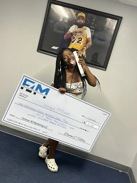 Forever 40 Marketing team win photo